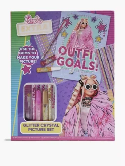 Barbie Barbie Glitzer Kristall Bilder Set Zum Aufhängen - Colour Reveal