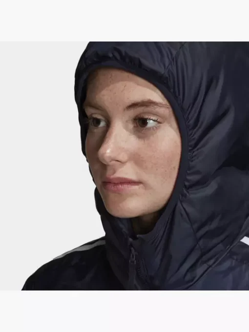 Adidas Essentials Insulated Hooded Jacke – Bild 3