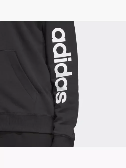 Adidas Essentials Linear French Terry Kapuzenjacke – Bild 3